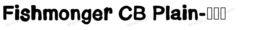 Fishmonger CB Plain字体转换